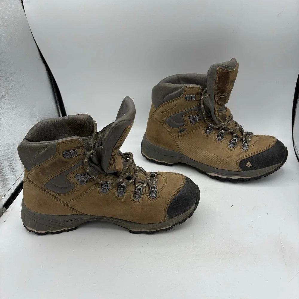Vasque Boots Womens Size 10 M St Elias Brown Gore-tex 7161‎ Hiking Camp